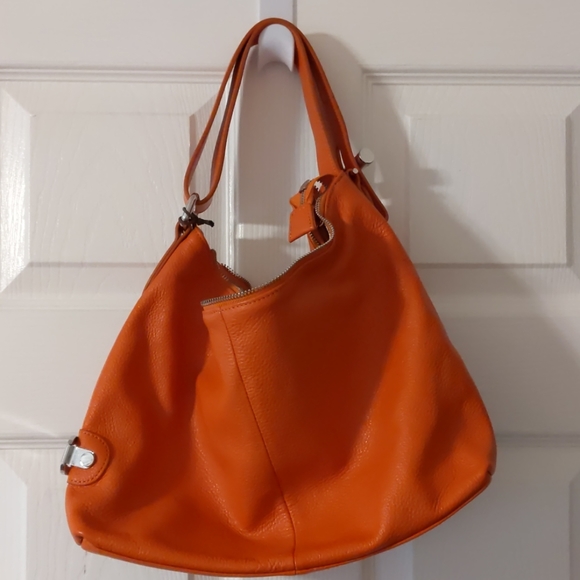 orange purse